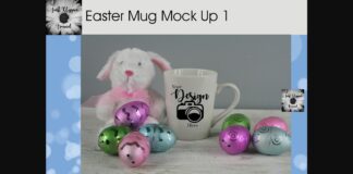 Easter Mug Mockup Poster 1