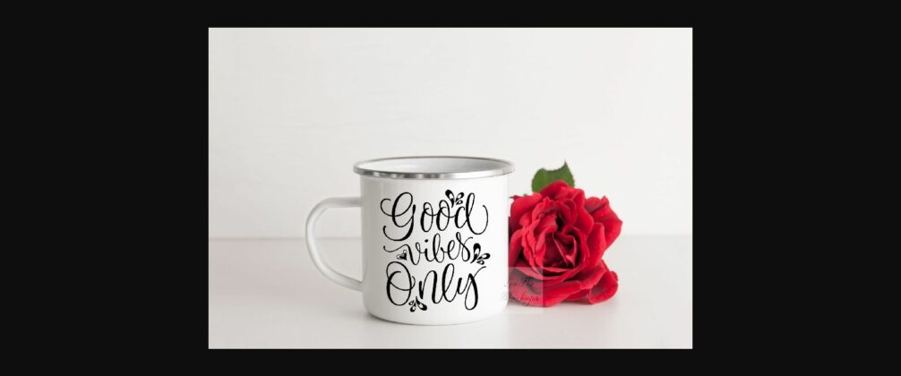 Enamel Romantic Mug Mockup Poster 6