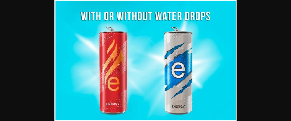 Energy Drink Mockup Poster 5