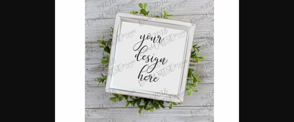 Farmhouse Style Sign Mockup Mock-Up Poster 1