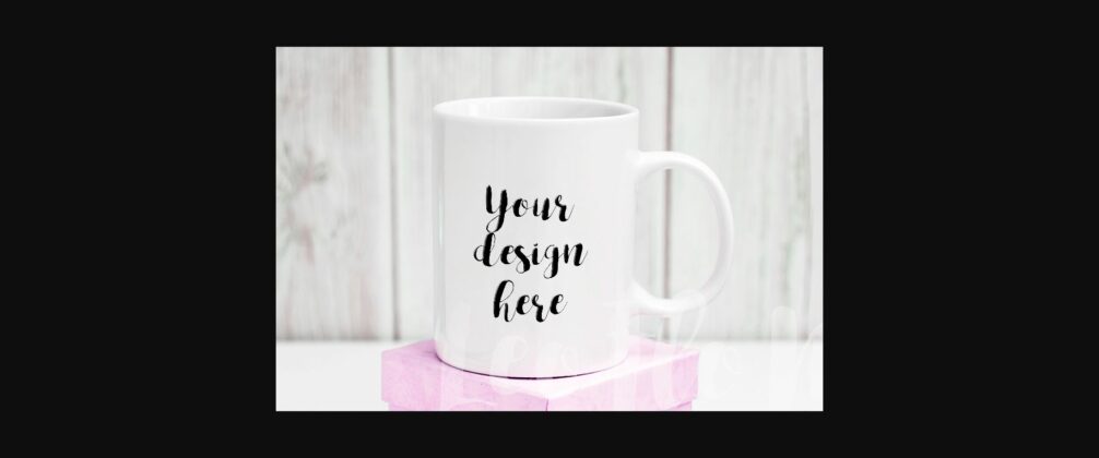 Feminine Modern Coffee Mug Mockup Poster 3