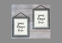 Floating Frames White Duo Poster 1