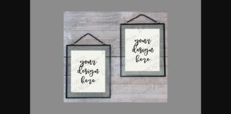 Floating Frames White Duo Poster 1