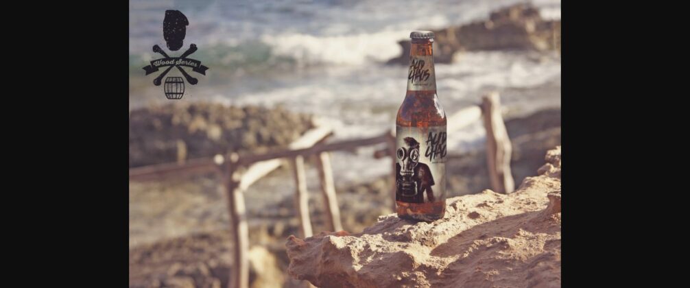 Formentera Beach View | Beer Mockup Poster 3