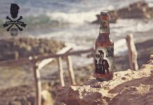 Formentera Beach View | Beer Mockup Poster 1