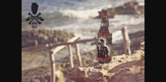 Formentera Beach View | Beer Mockup Poster 1