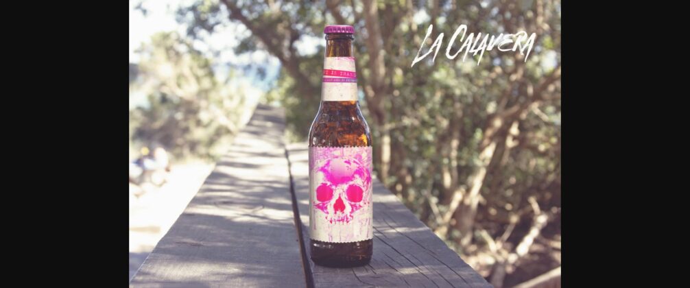 Formentera Beach Walkway | Beer Mockup Poster 1