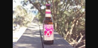 Formentera Beach Walkway | Beer Mockup Poster 1