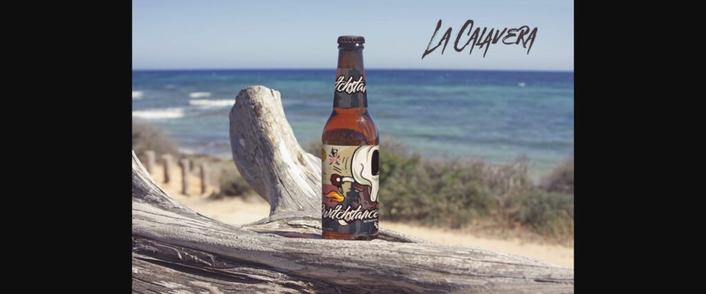 Formentera Coastal Walk View | Beer Mockup Poster 1