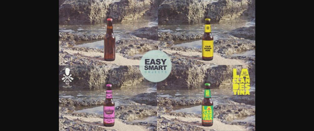 Formentera Passages | Beer Mockup Poster 4