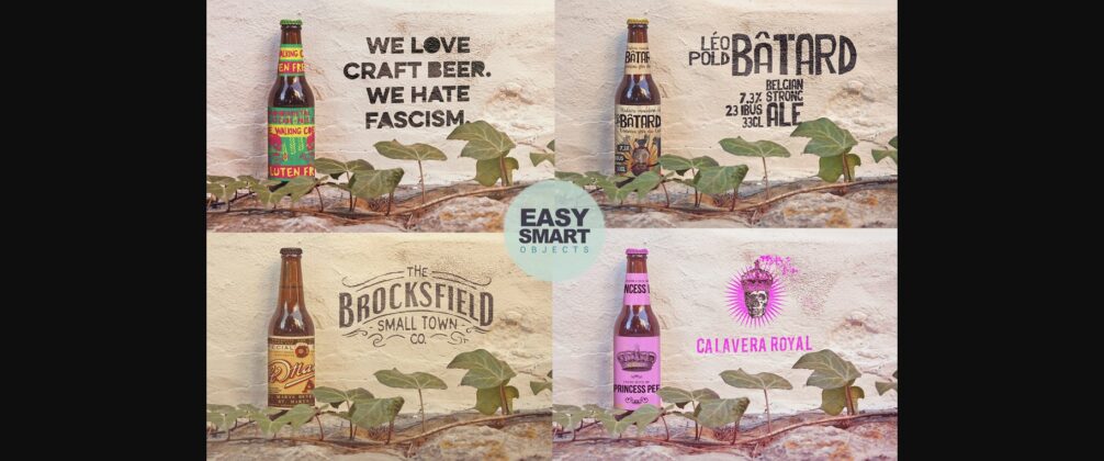 Formentera Wall | Beer Mockup Poster 4