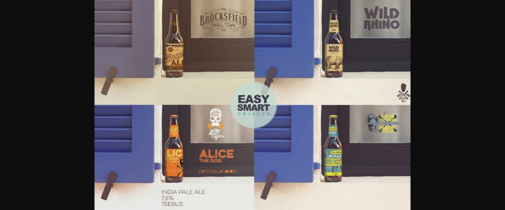 Formentera Window Duo | Beer Mockup Poster 5