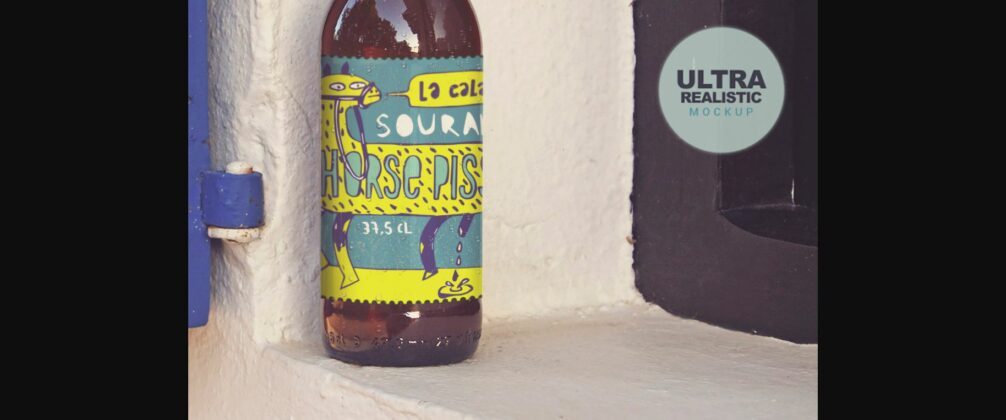 Formentera Window Duo | Beer Mockup Poster 6