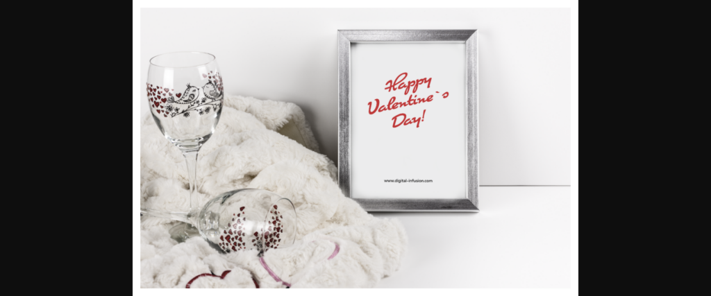 Frame Mockup - Valentine`s Day Theme Poster 6