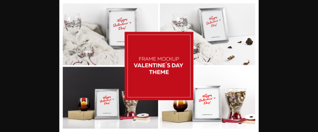 Frame Mockup - Valentine`s Day Theme Poster 8