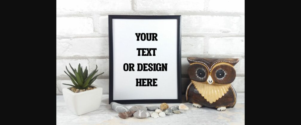 Frame Mockup Owl Poster 1