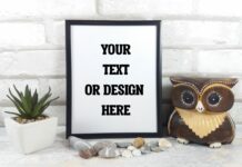 Frame Mockup Owl Poster 1