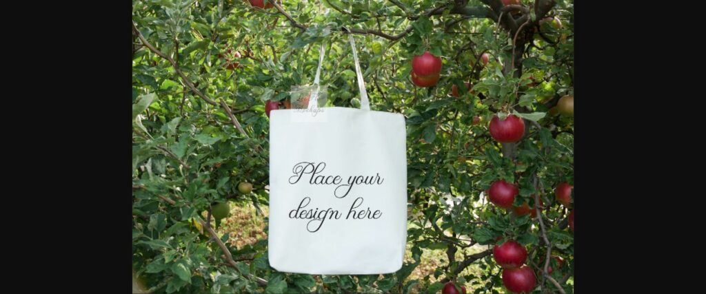 Grocery Tote Bag Smart Mockup Poster 1