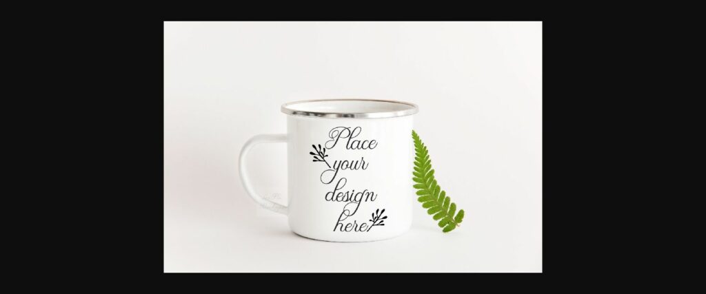 Hiking Travel Camp Mug Mock Up Poster 1