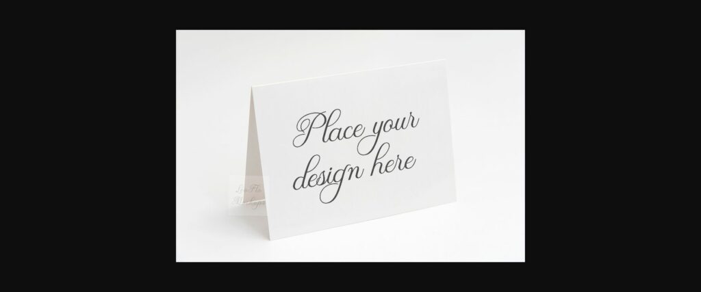 Horizontal Greeting Card Mockup Poster 3