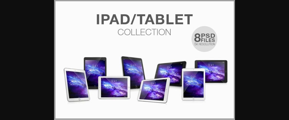 Ipad Collection Mockup Poster 1