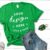 Irish Green Gildan 5000 Knotted T-Shirt