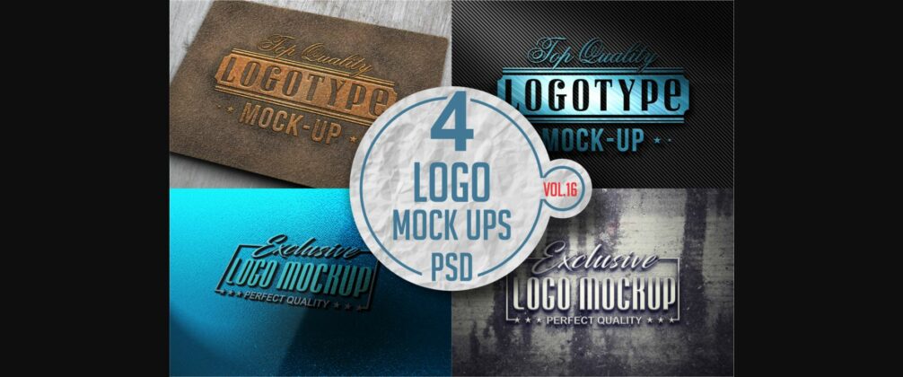 Logo Mock-up Pack 16 Poster 1