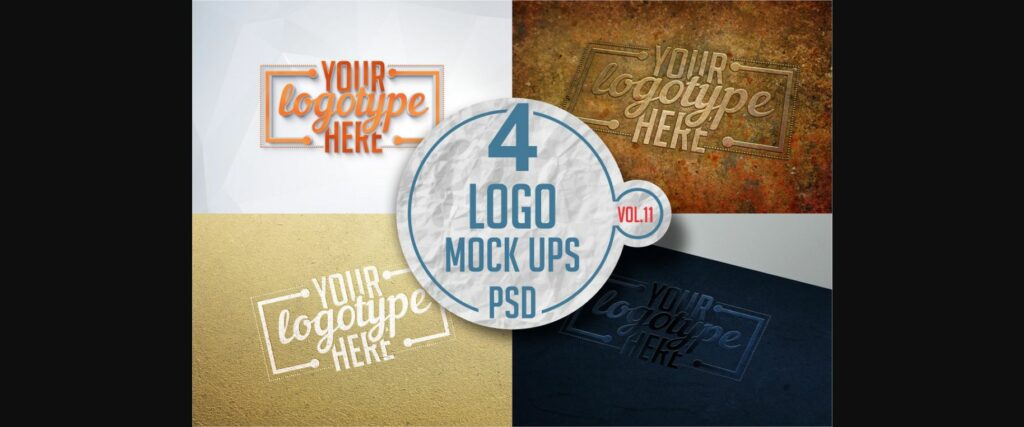 Logo Mock-up Pack Poster 3