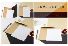 Love Letter Styled Photo Scene Poster 1