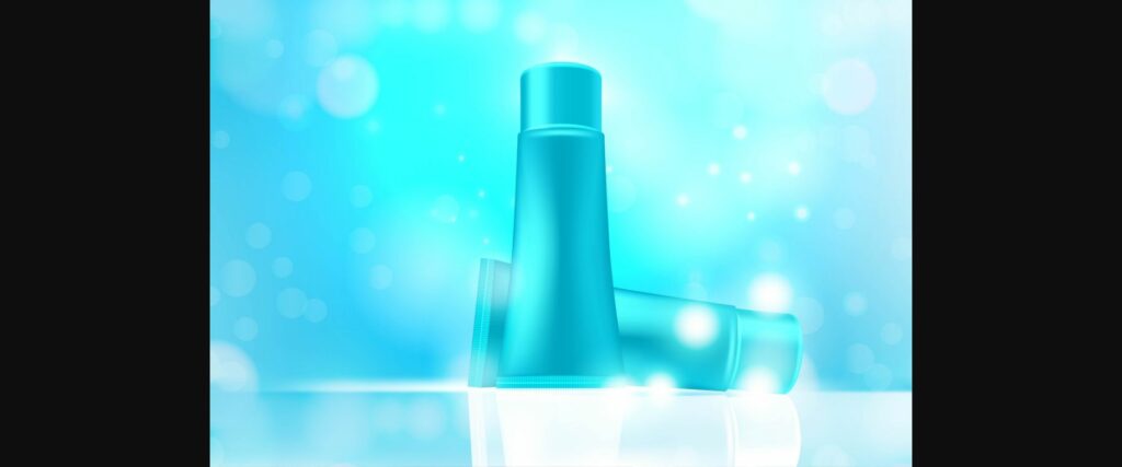 Luxury Cosmetic Bottle Background Poster 1