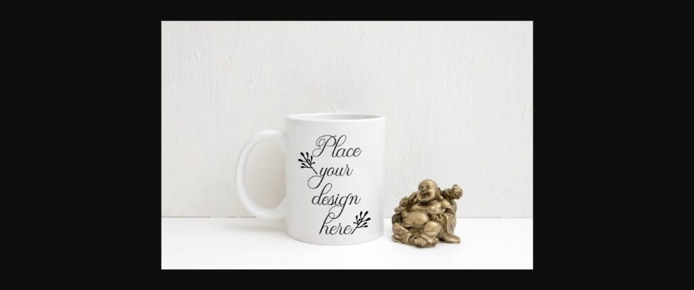 Meditation Coffee Mug Mockup Poster 1