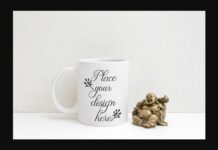 Meditation Coffee Mug Mockup Poster 1