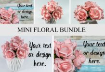Mini Floral Mockup Bundle Poster 1