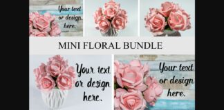 Mini Floral Mockup Bundle Poster 1