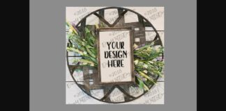 Mock-Up Farmhouse Sign Poster 1