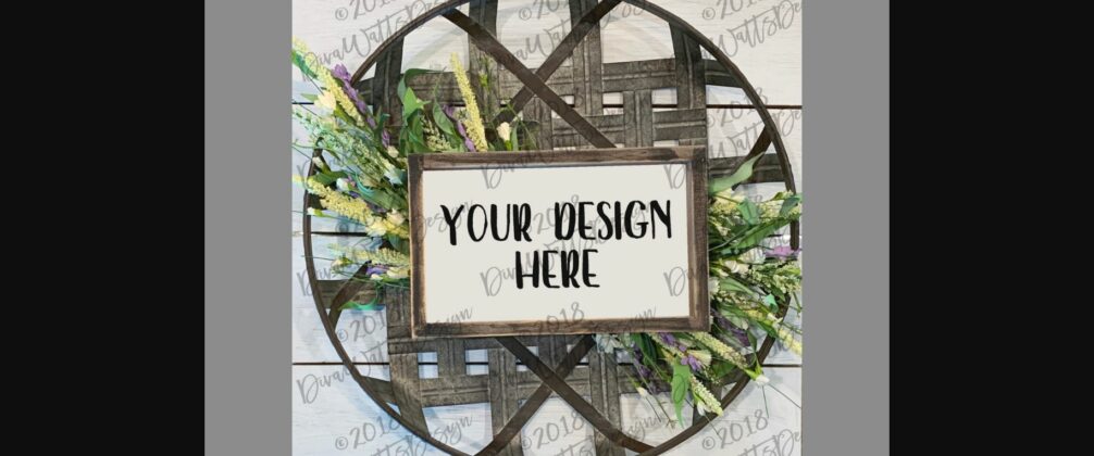 Mock-Up Farmhouse Sign Poster 1