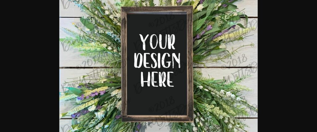 Mock-Up Farmhouse Sign Poster 1