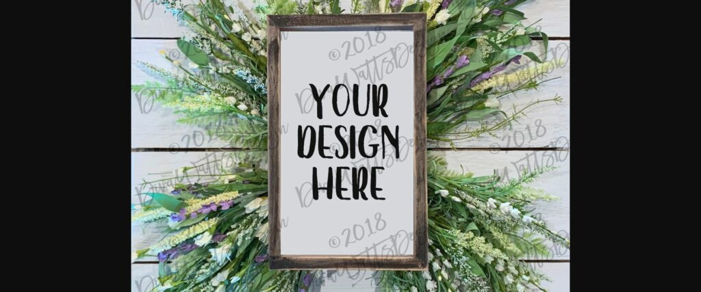 Mock-Up Farmhouse Sign Poster 1