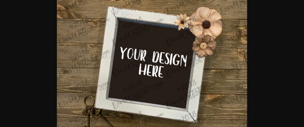 Mock-Up Farmhouse Sign Poster 1