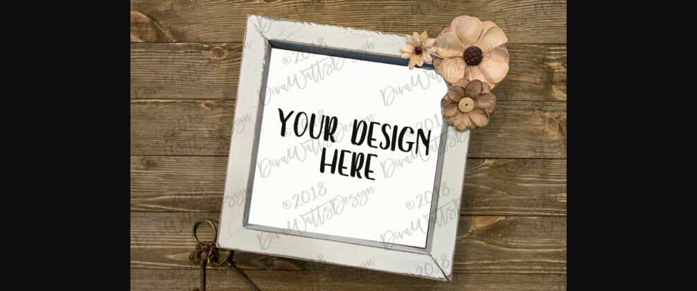 Mock-Up Farmhouse Sign Poster 1