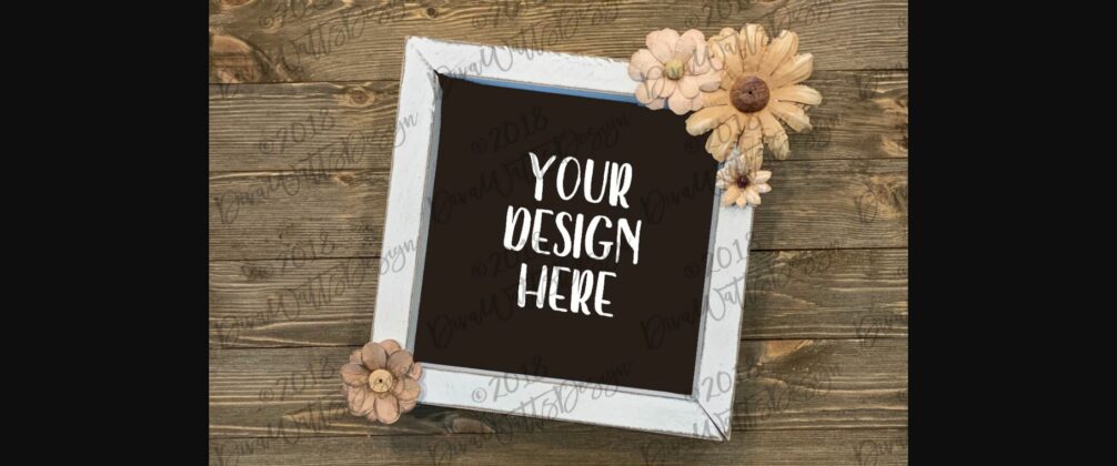 Mock-Up Farmhouse Sign Poster 1