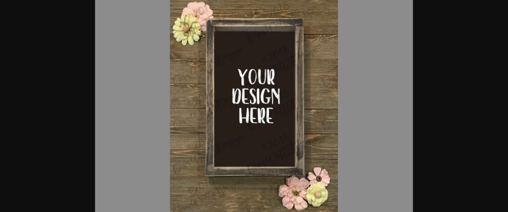 Mock-Up Farmhouse Sign Poster 1