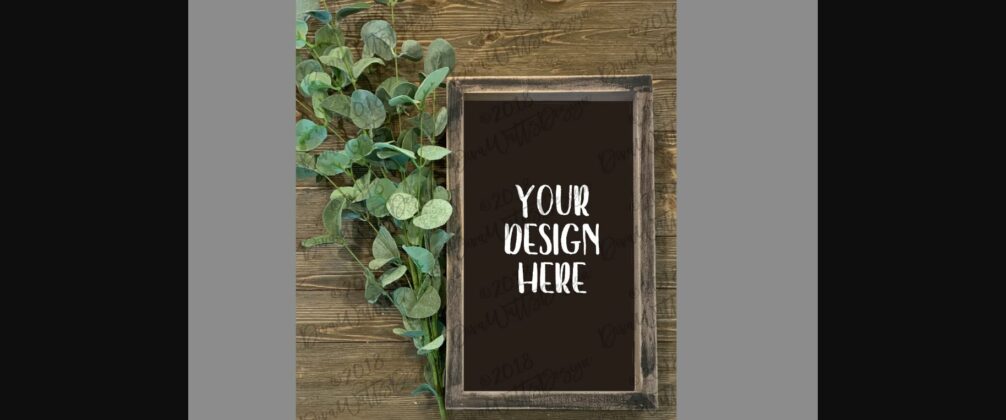 Mock-Up Farmhouse Sign Poster 1