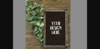 Mock-Up Farmhouse Sign Poster 1