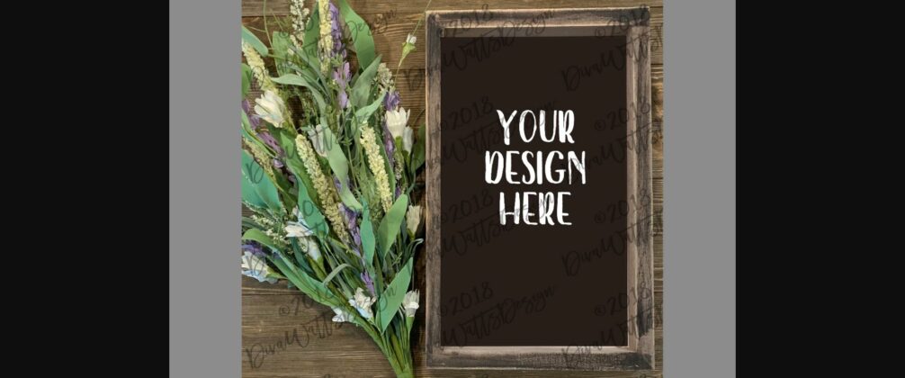 Mock-Up Farmhouse Sign Poster 1