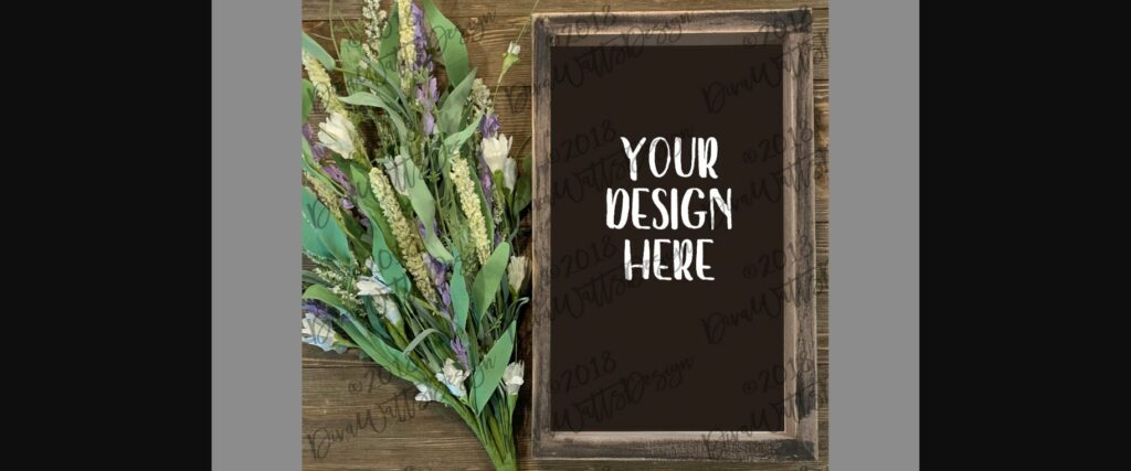 Mock-Up Farmhouse Sign Poster 1