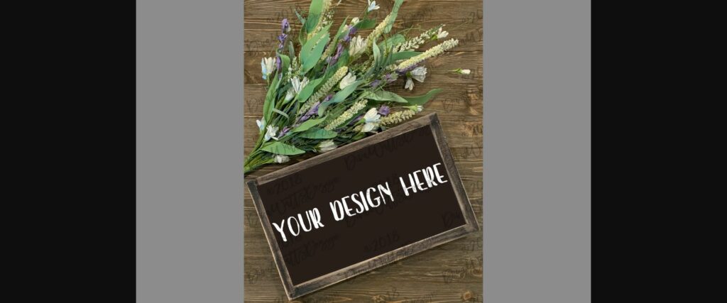 Mock-Up Farmhouse Sign Poster 1