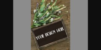 Mock-Up Farmhouse Sign Poster 1