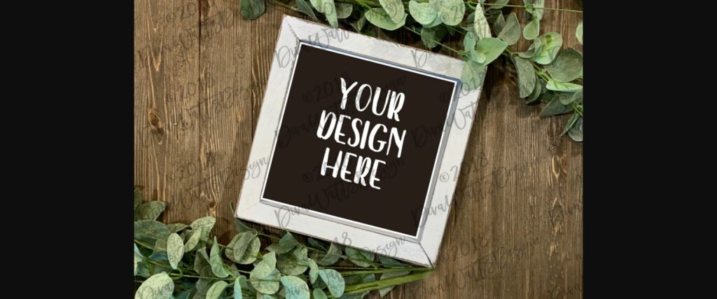 Mock-Up Farmhouse Sign Poster 1