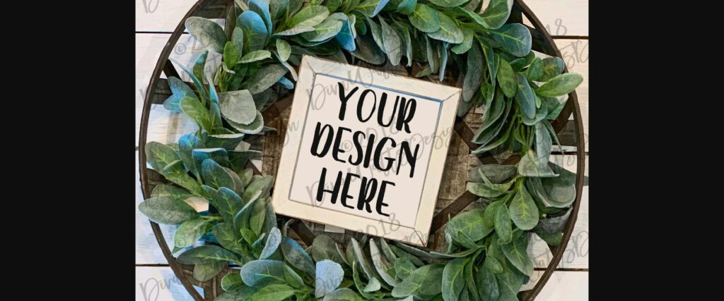 Mock-Up Farmhouse Sign Poster 1